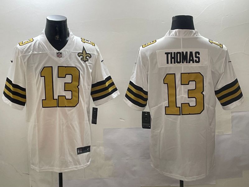 Men New Orleans Saints #13 Thomas White 2024 Nike Limited NFL Jersey style 0104->new orleans saints->NFL Jersey